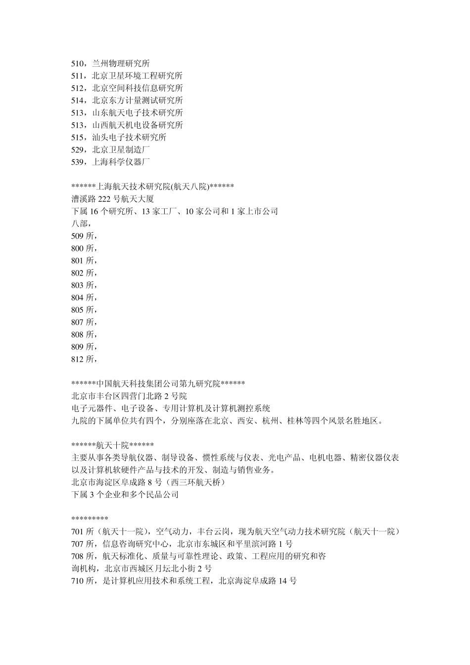航天里面比较好的一些单位_第3页