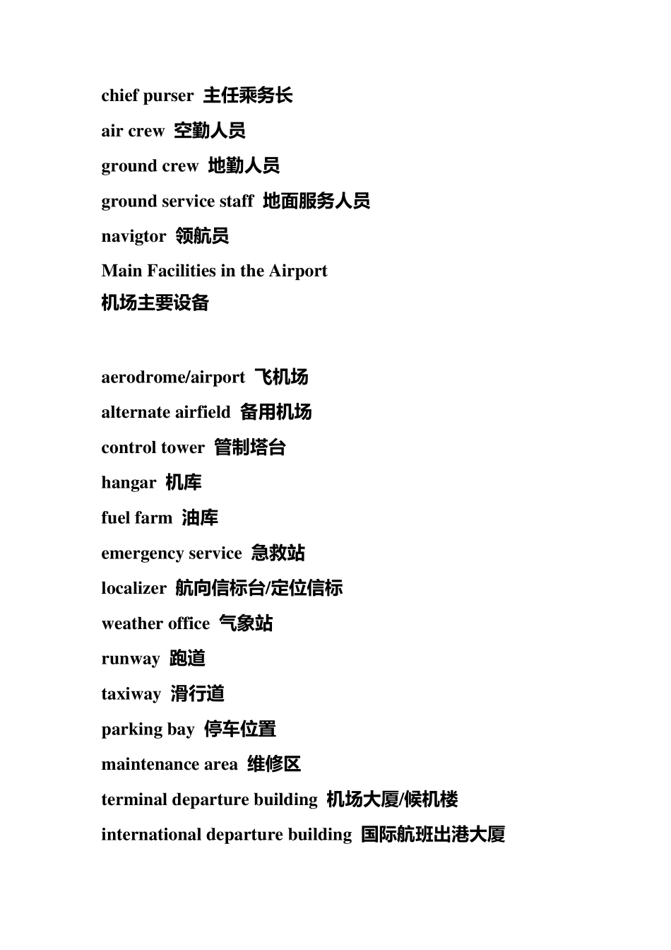 航空常用英语_第2页