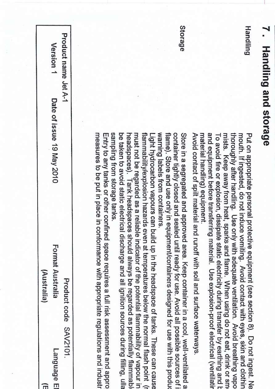 航空煤油MSDS_第2页