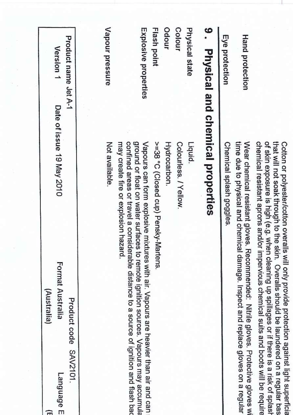 航空煤油MSDS_第3页
