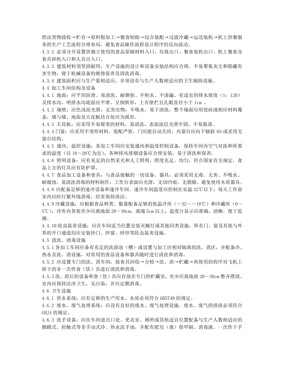 航空食品卫生规范_第2页