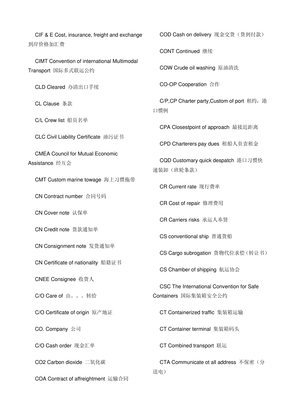 航运外贸专用术语_第3页