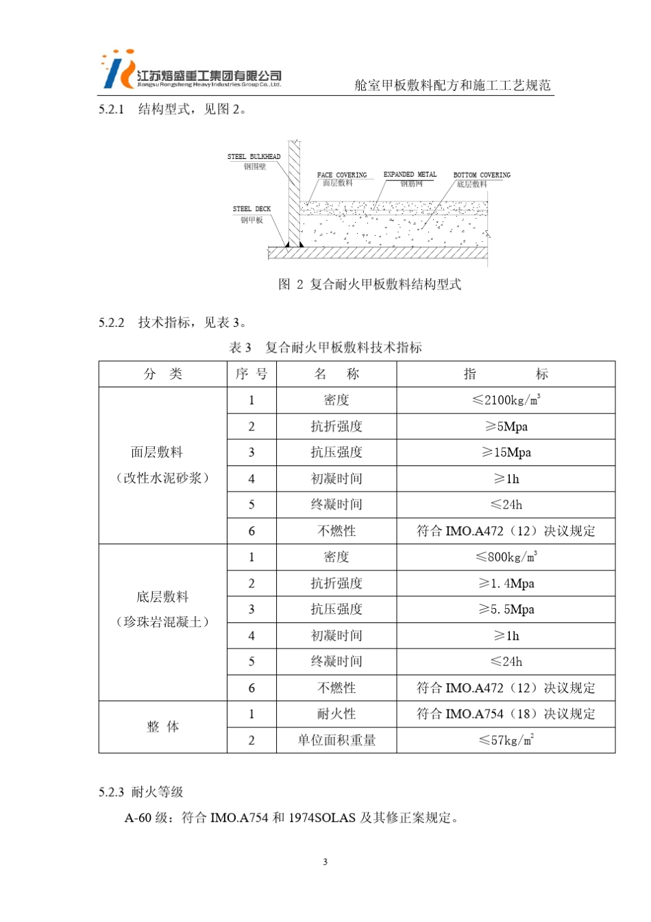 舱室甲板敷料配方和施工工艺规范_第3页