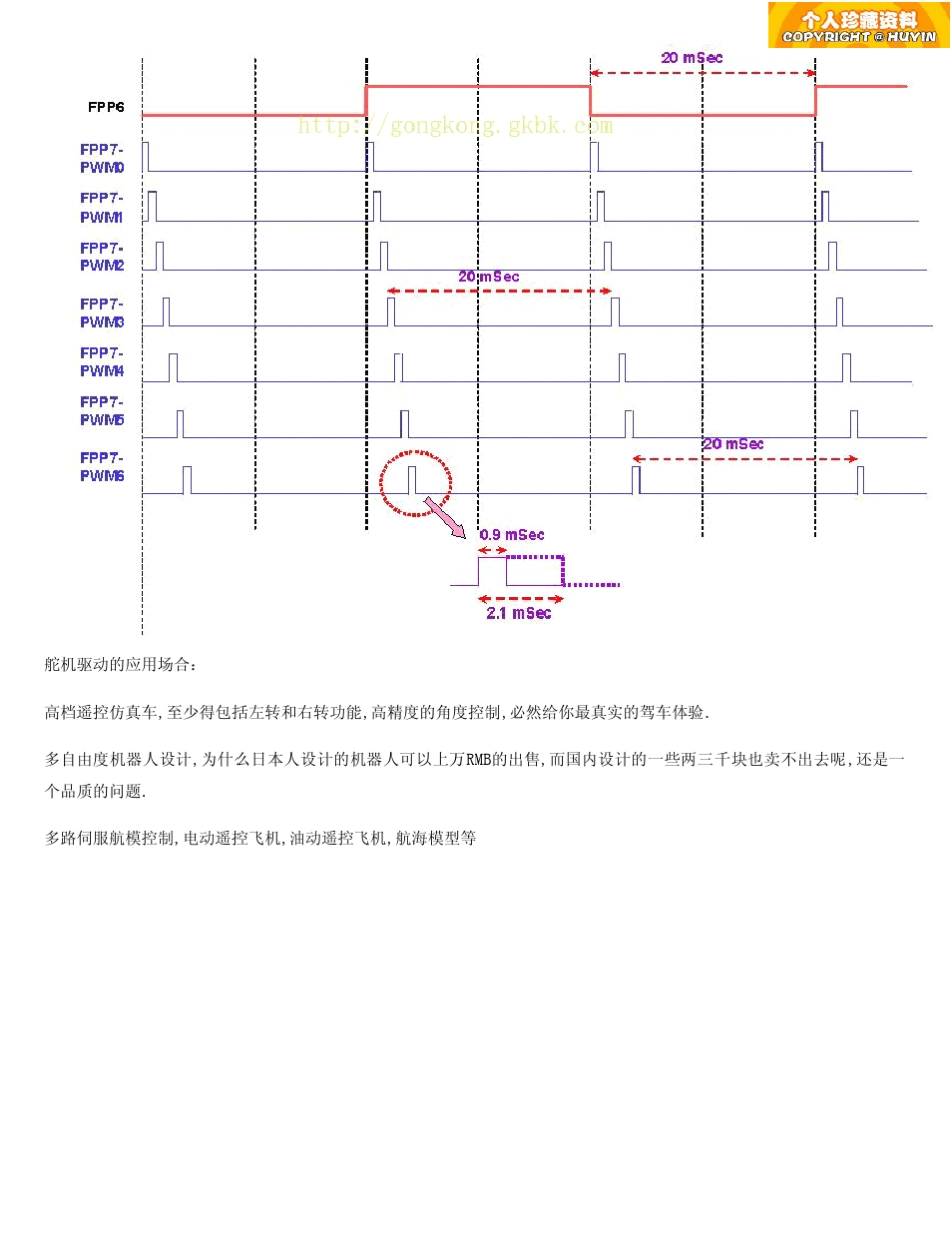 舵机原理与控制_第3页