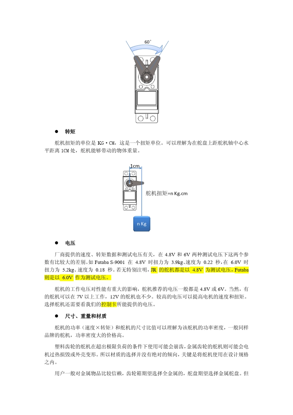 舵机知识汇总_第3页