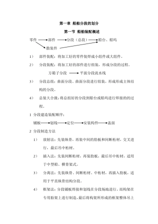 船体装配讲义