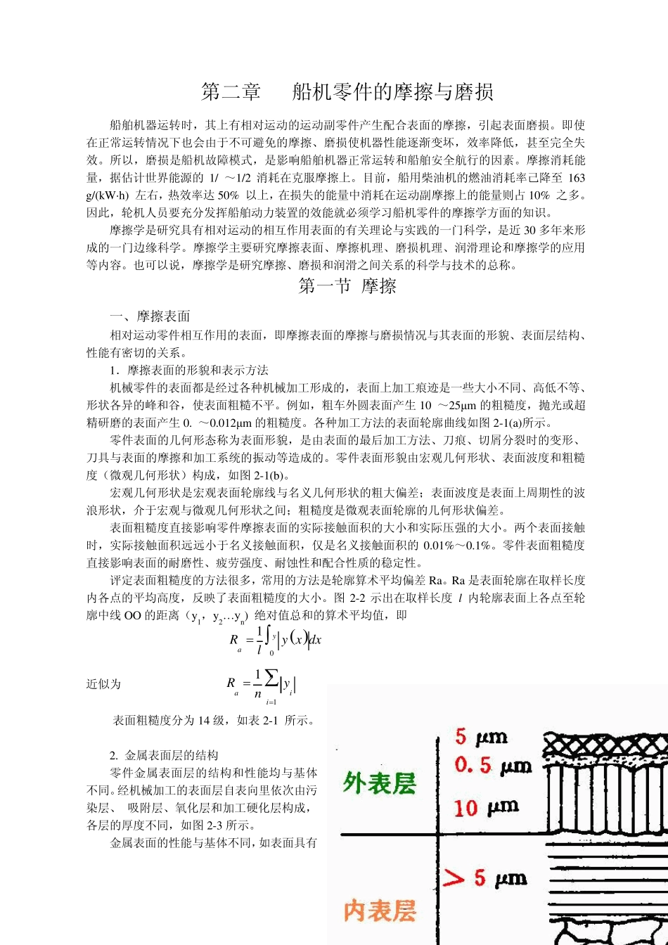 船机零件的摩擦与磨损_第1页