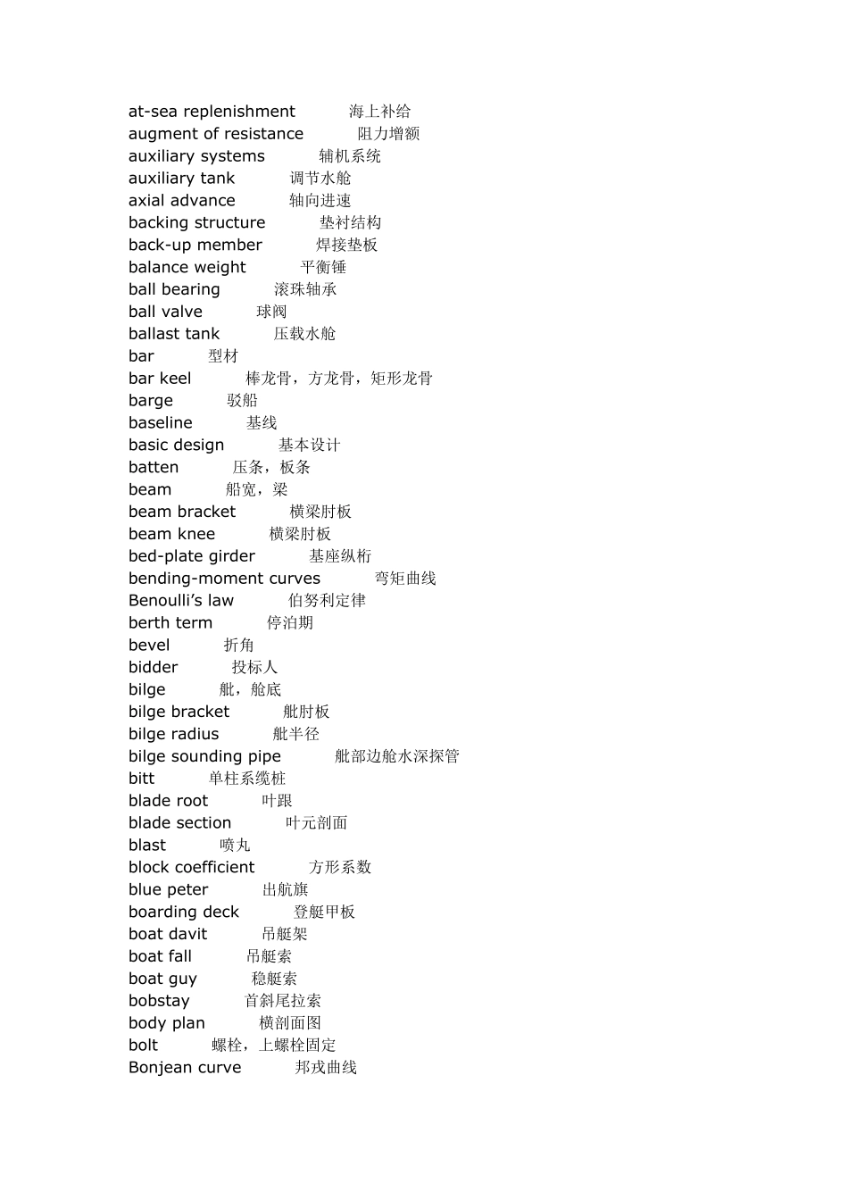 船用发动机专业词汇_第2页