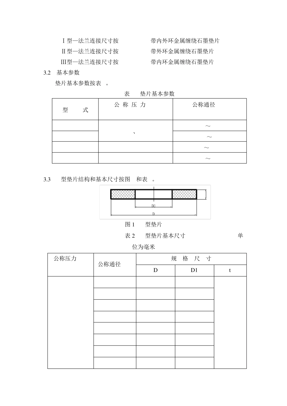 船用法兰密封垫片及选用规定_第2页