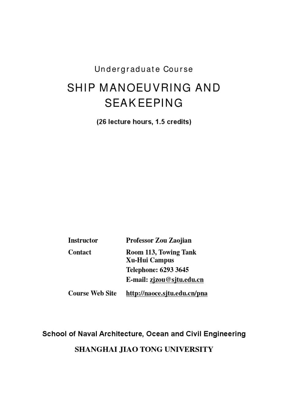 船舶原理(上海交大英文版)_第2页