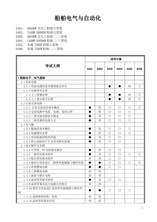 船舶电气与自动化