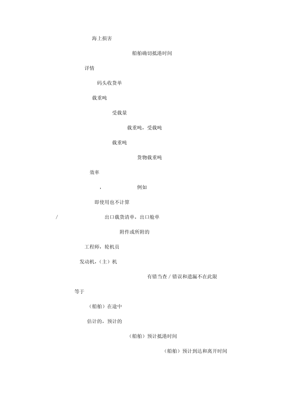 船运术语缩写_第2页