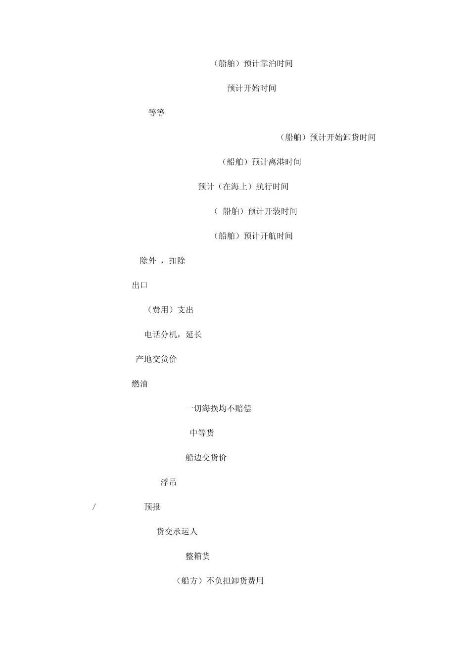 船运术语缩写_第3页