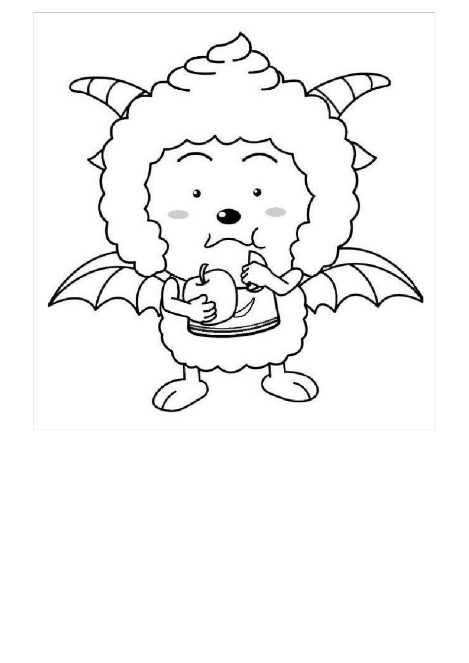 色彩对比填色画彩色比对填色画_第3页