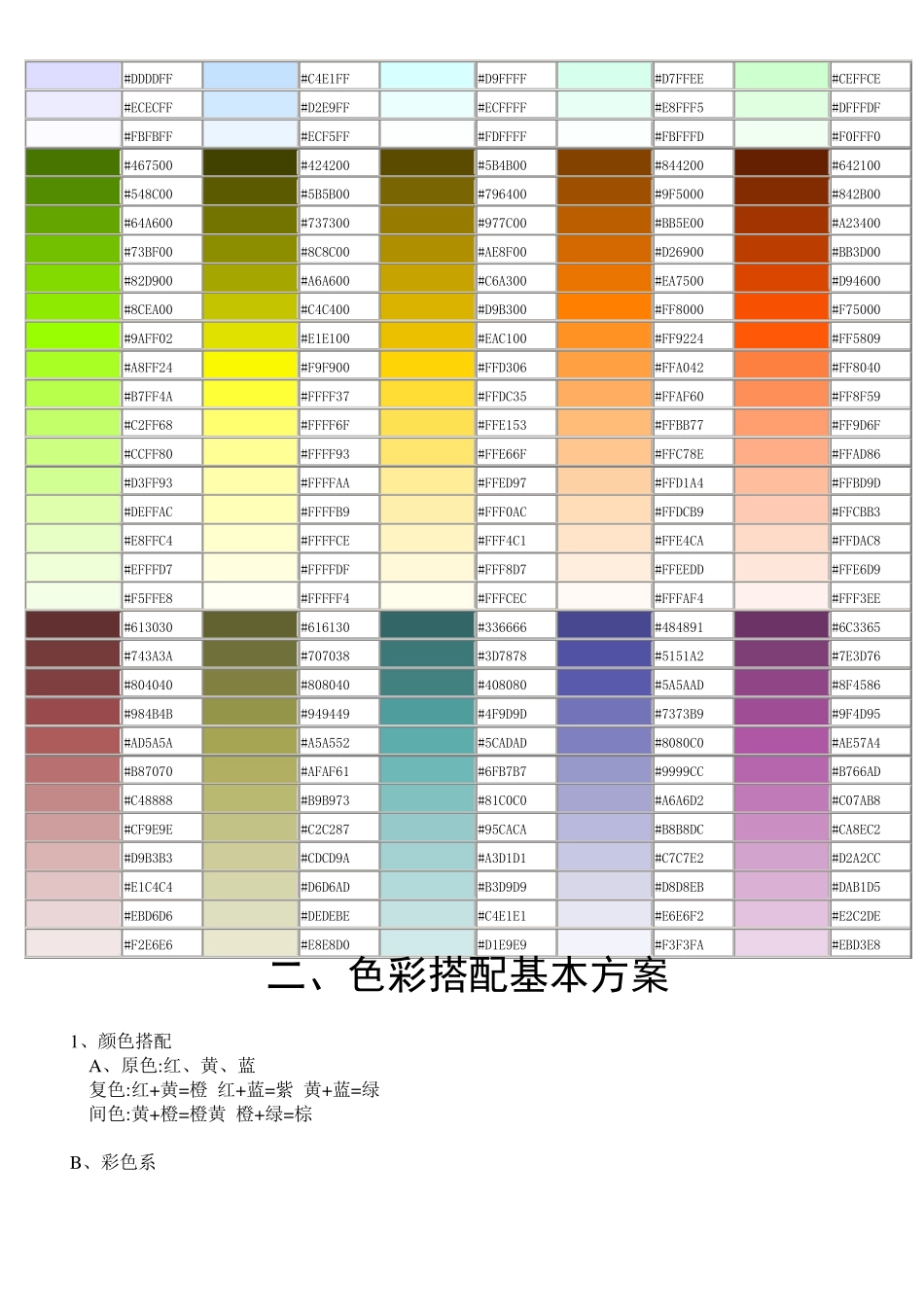色彩搭配全解_第2页
