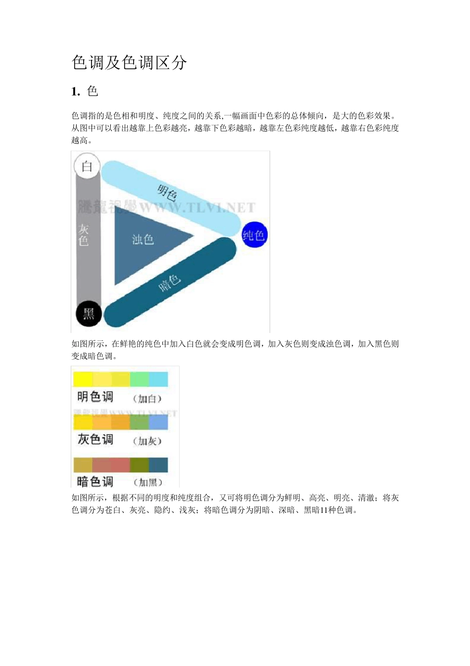 色调及色调区别_第1页