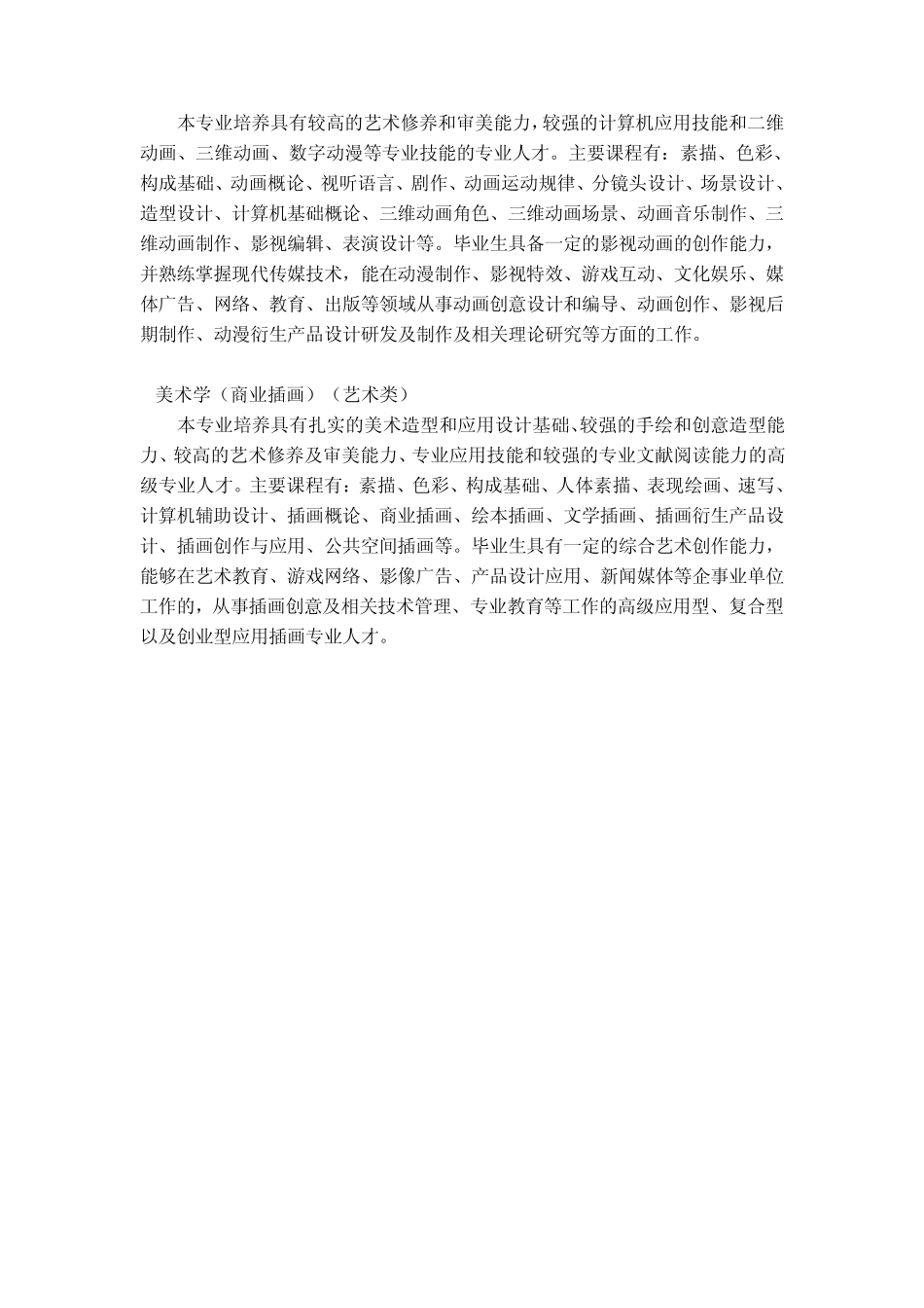 艺术与设计学院专业介绍_第3页