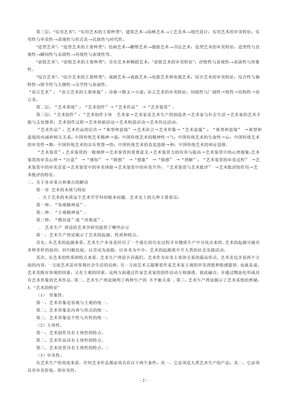 艺术概论笔记王宏建_第2页