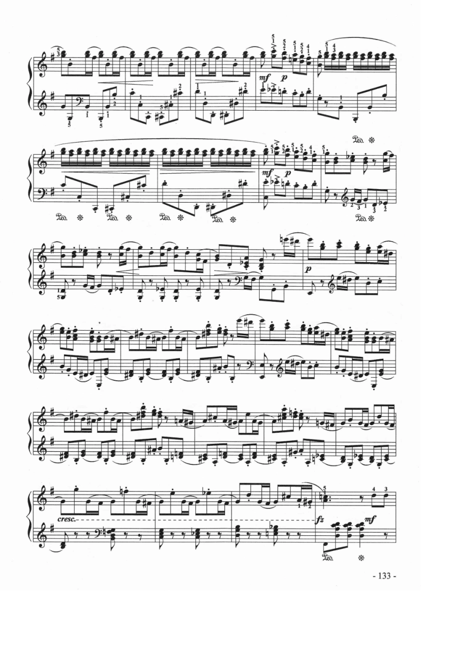 艺术钢琴——M门德尔松e小调随想回旋曲(op14)_第3页