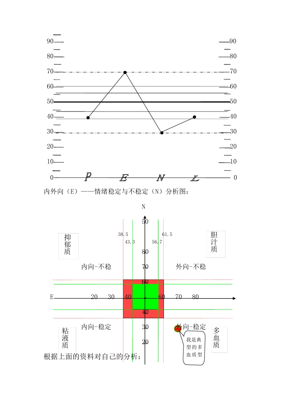 艾森克人格问卷(EPQ)结果分析模板_第2页