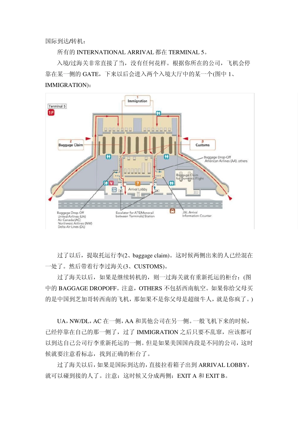 芝加哥国际机场转机攻略_第2页