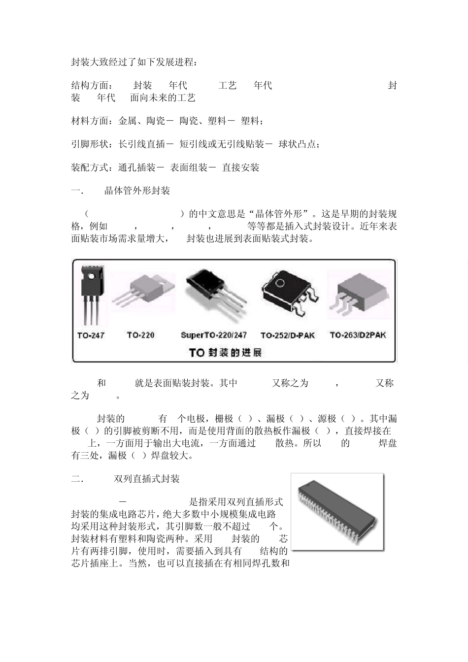 芯片封装分类_第1页