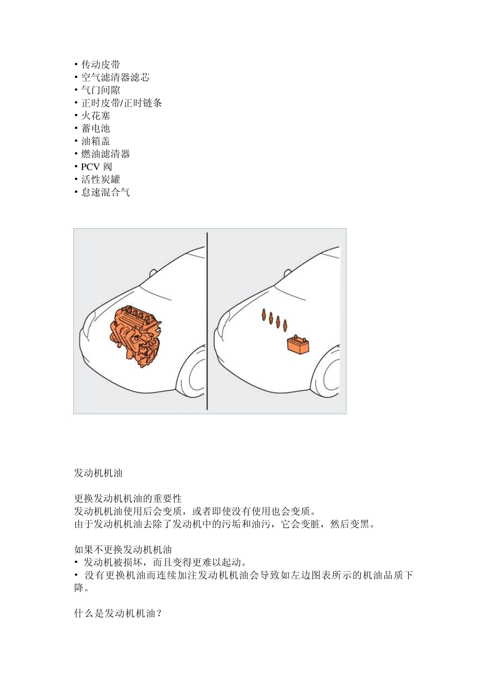 花冠维护保养知识及各部件检查或更换提要_第2页