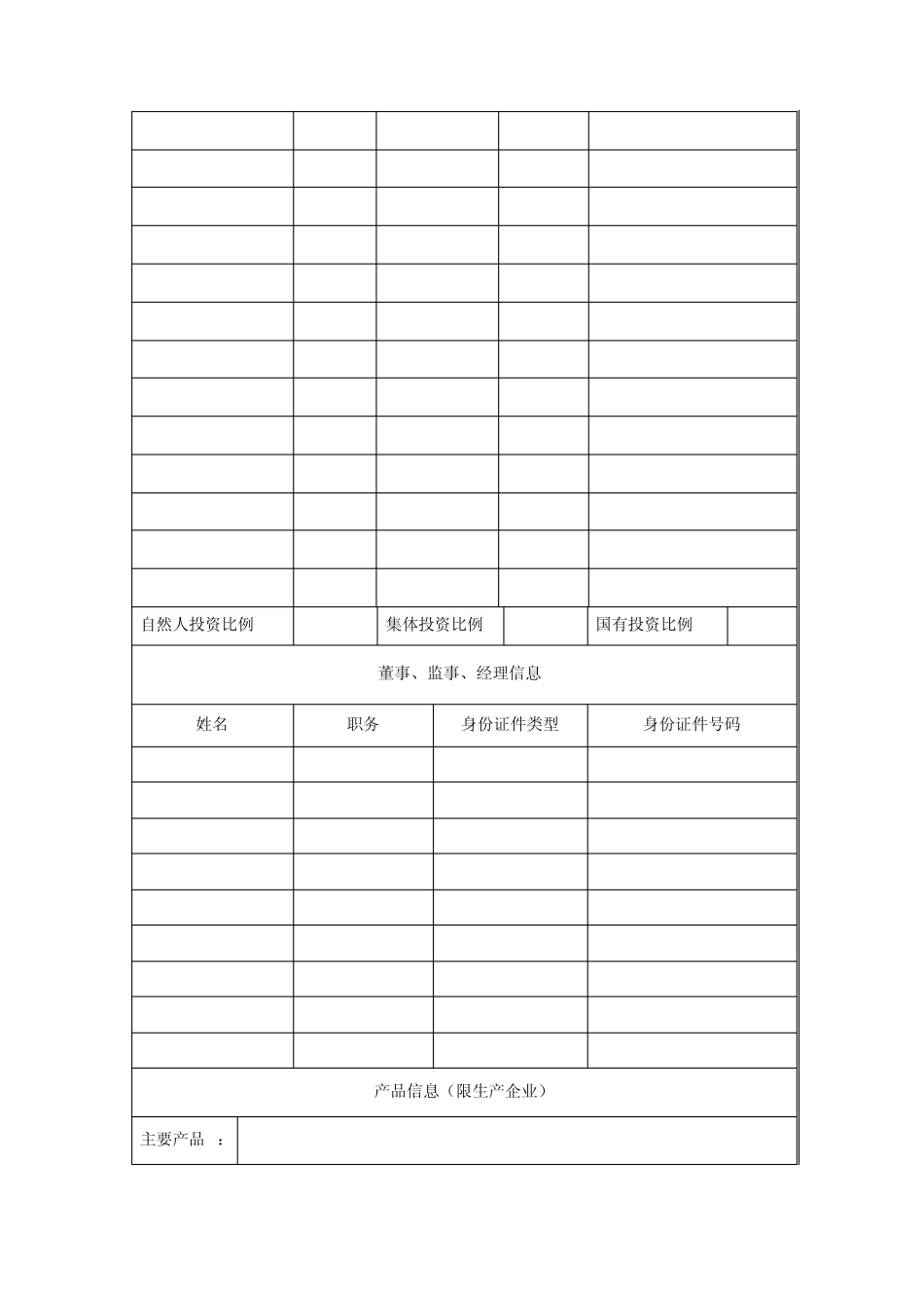 苏州三证合一办理流程及资料模板_第3页