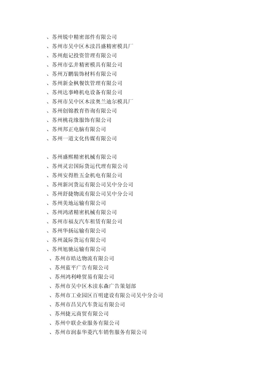 苏州吴中区经济城企业排名2010年度_第3页