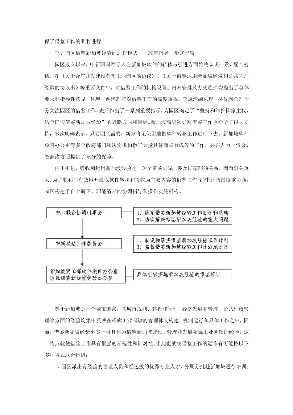 苏州工业园区借鉴新加坡经验总结_第3页