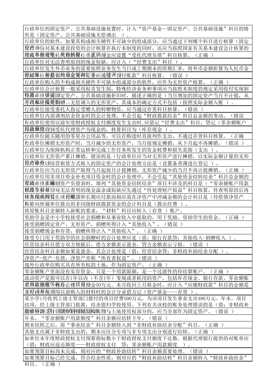 苏州市2016年会计继续教育题目及答案汇编_第3页