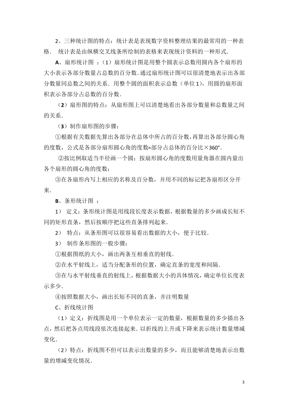 苏教版八年级数学下册知识点(详细精华版)_第3页