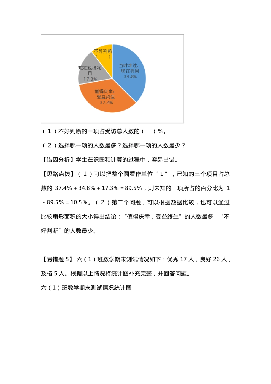 苏教版六年级数学下册各单元易错题解析_第3页