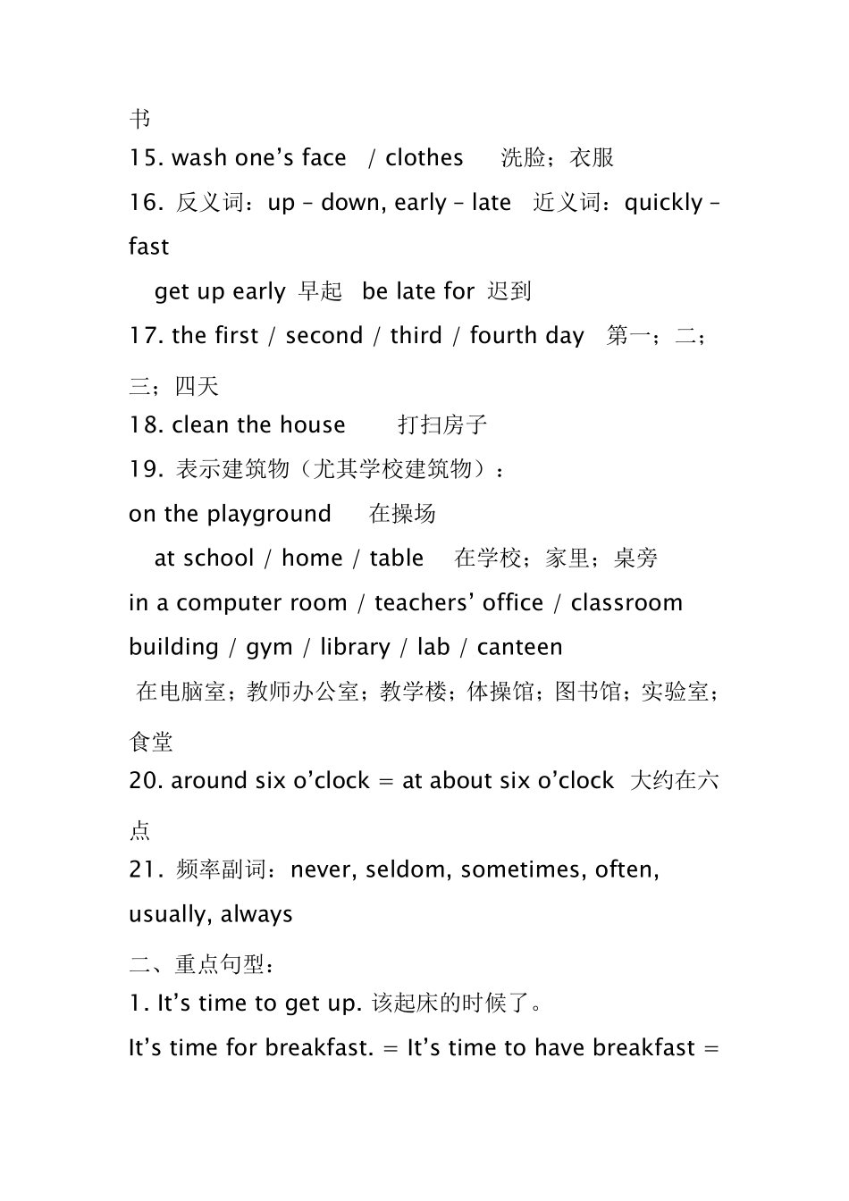 苏教版初一英语下册_第3页