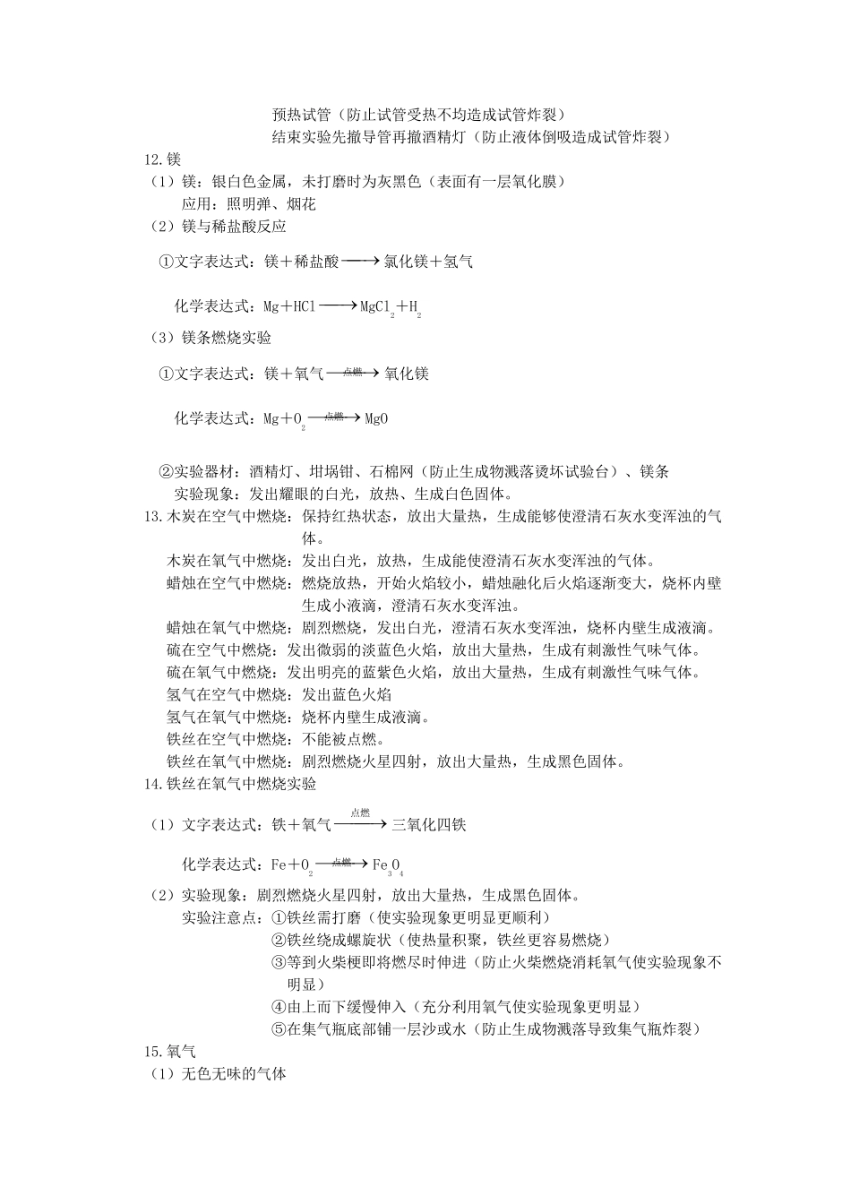 苏教版初三化学学霸笔记_第3页