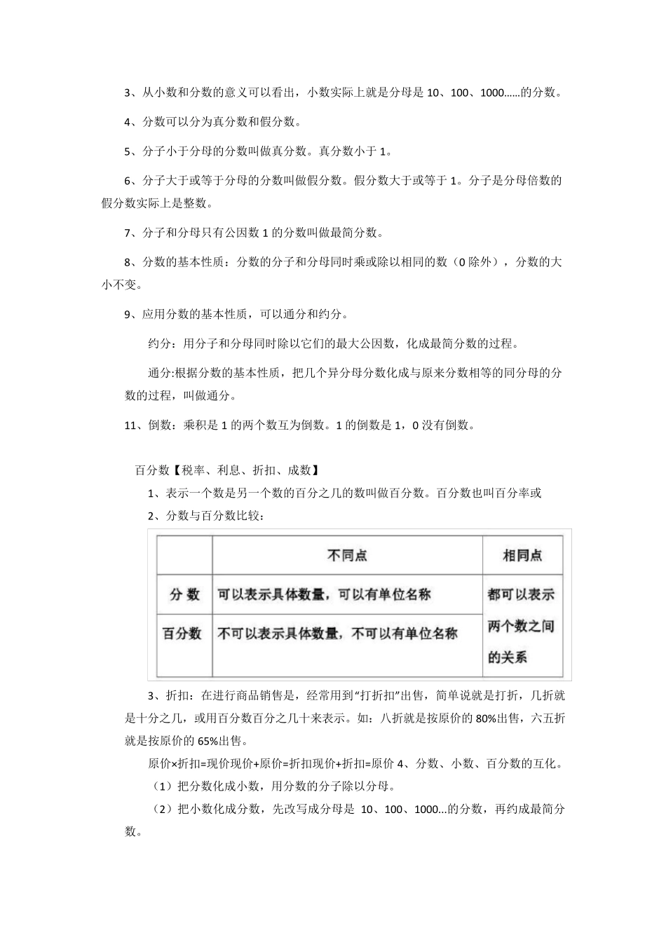 苏教版小升初数学知识点汇总_第3页