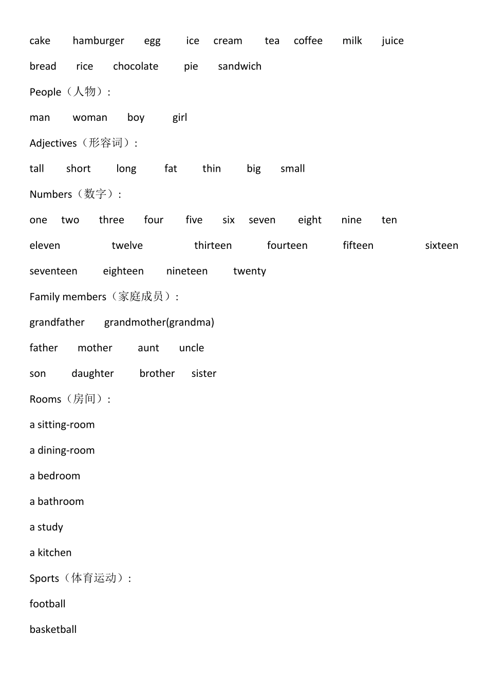 苏教版小学三年级牛津英语知识点整理_第2页