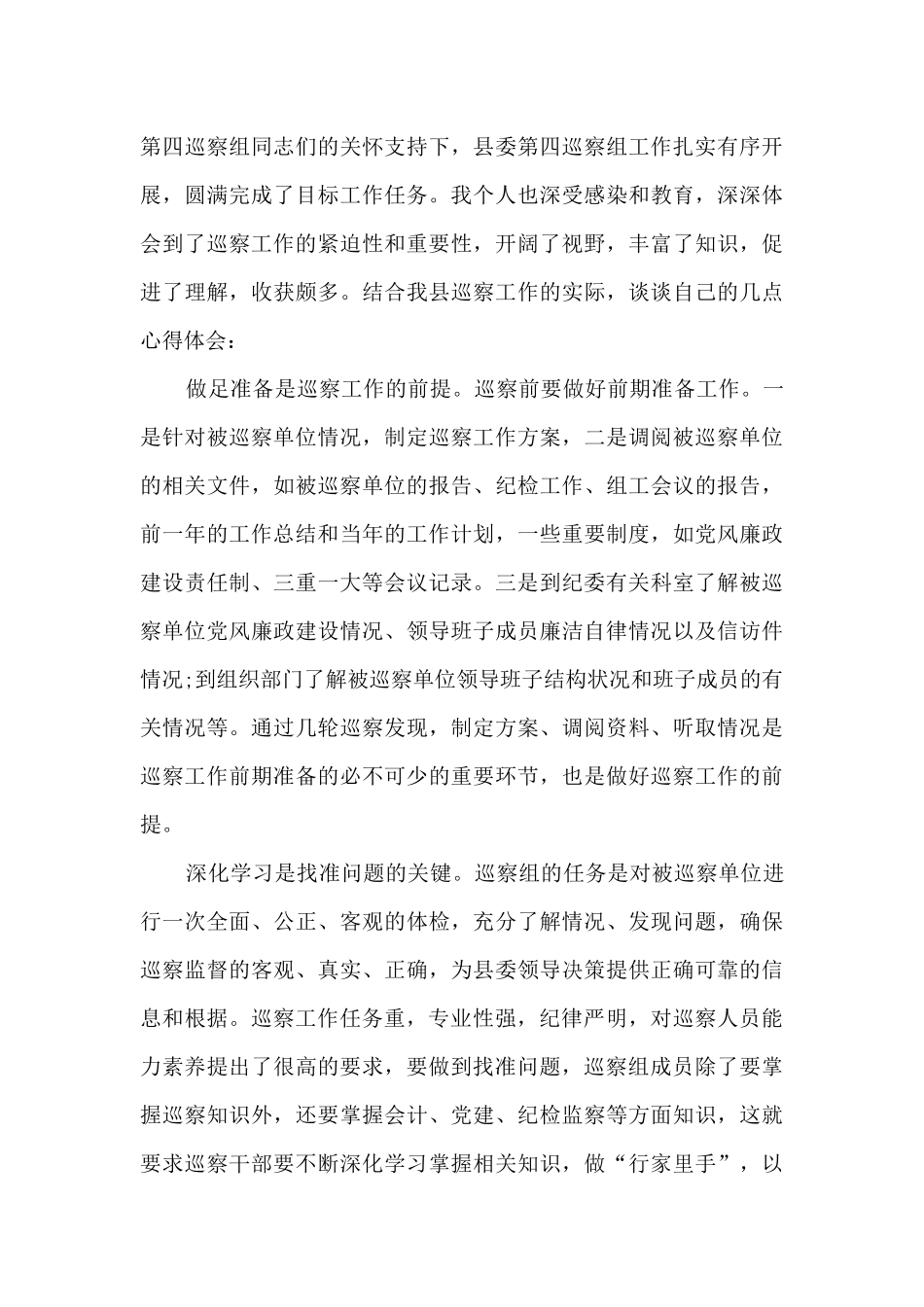 个人巡察鉴定_第3页