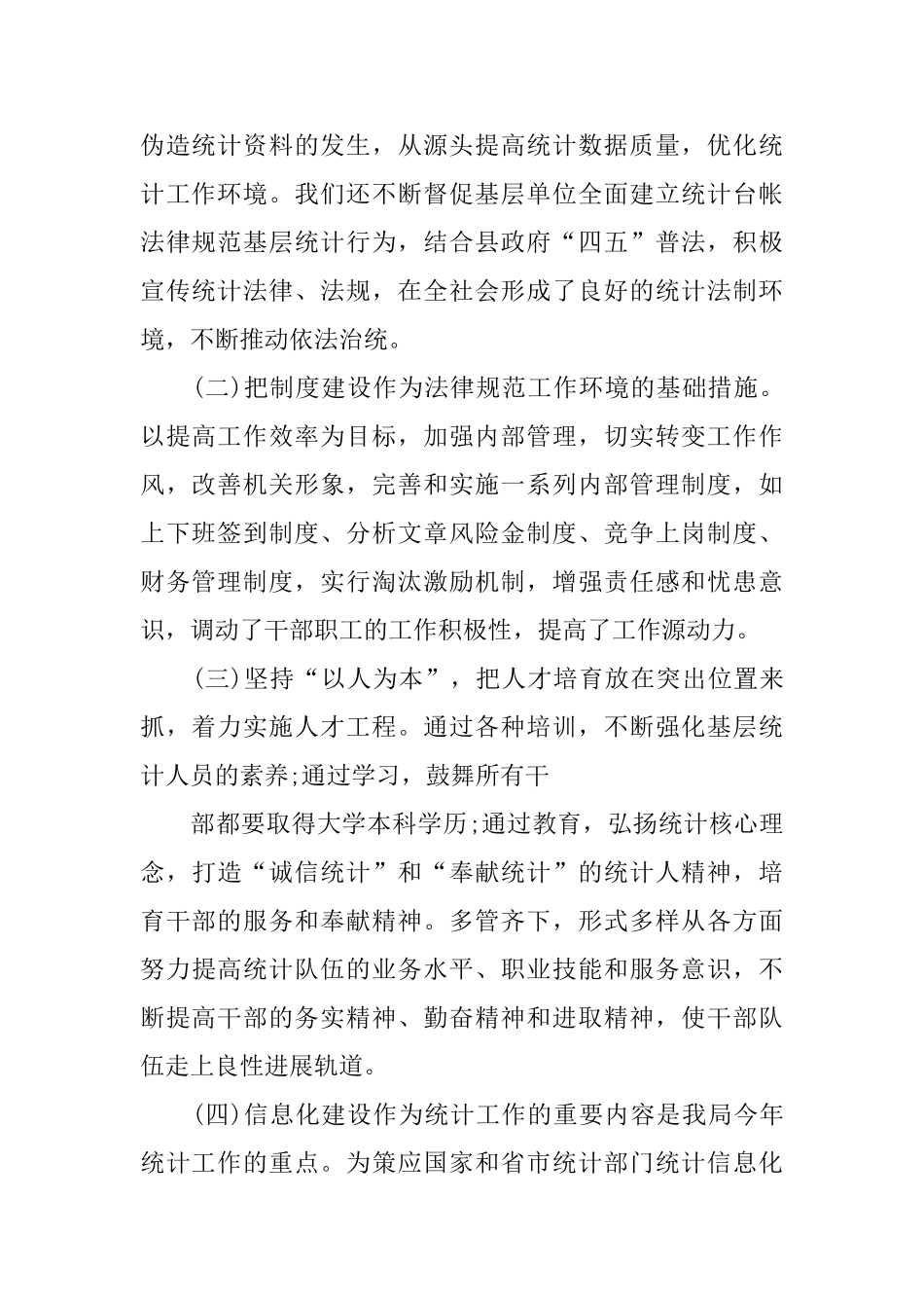 个人统计年终工作总结精选_第2页