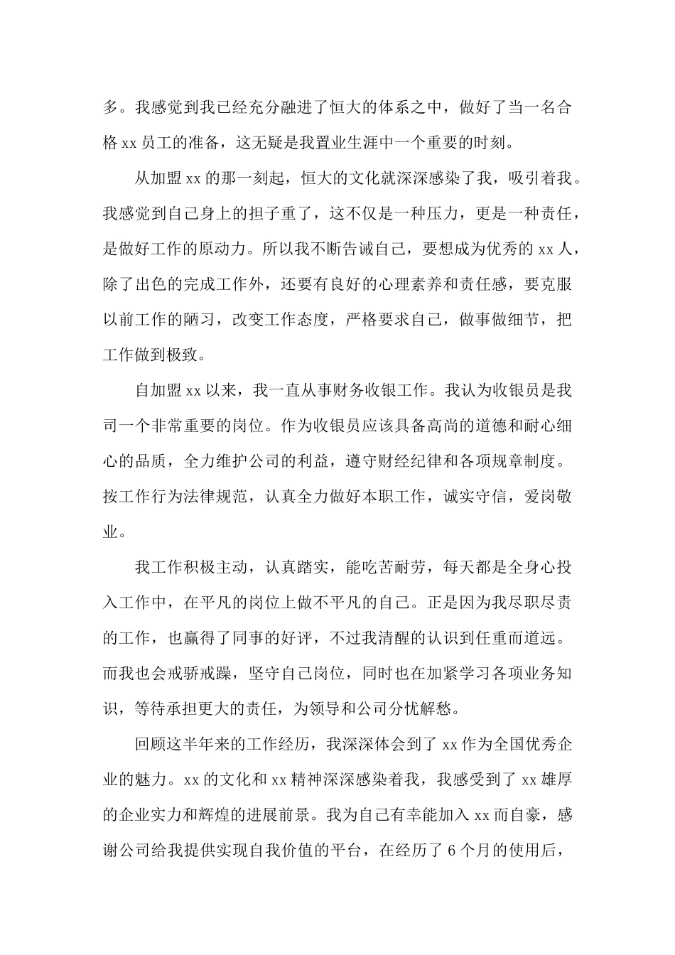个人试用期转正工作总结2024最新_第3页