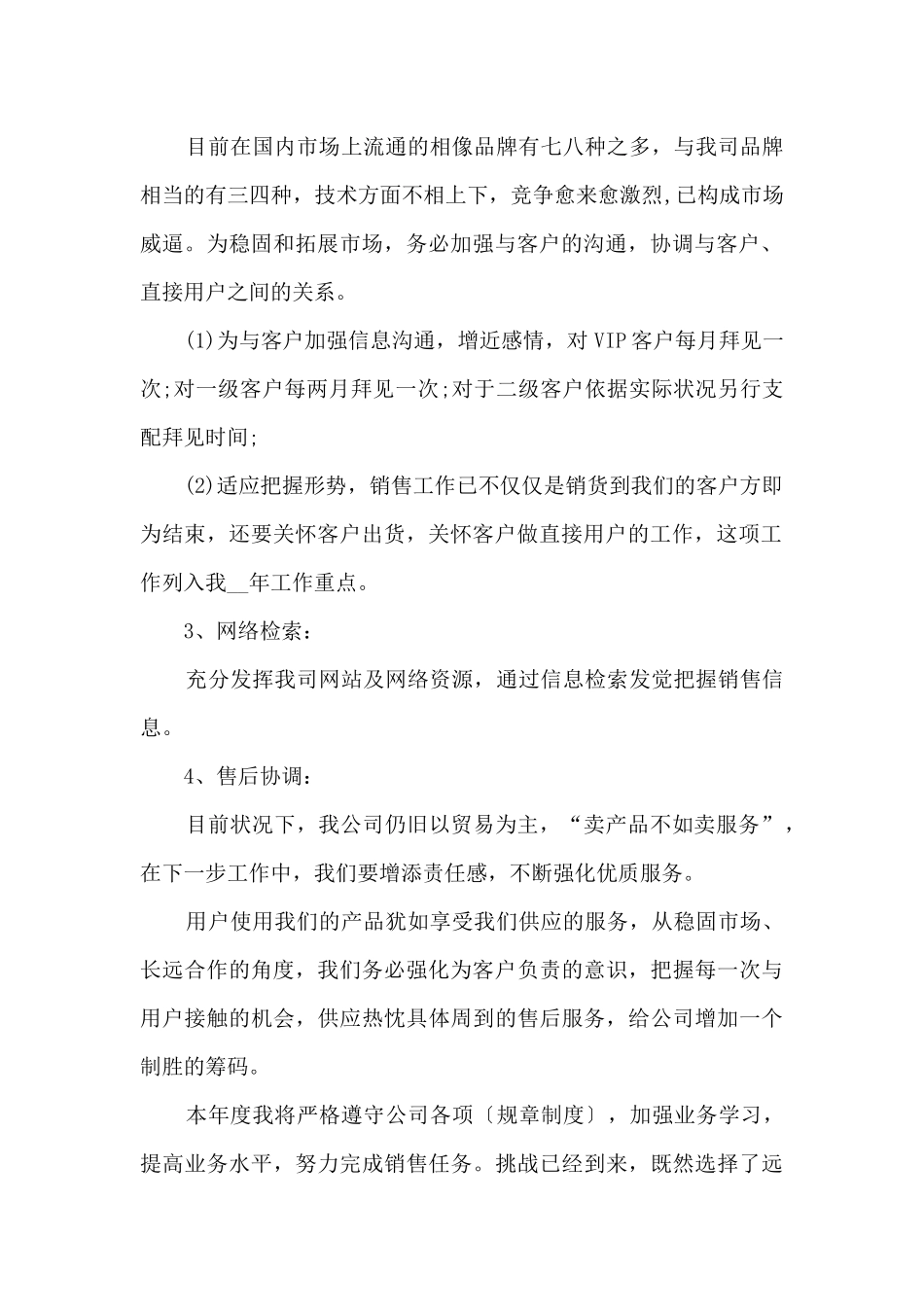 个人销售年计划目标2024_第2页