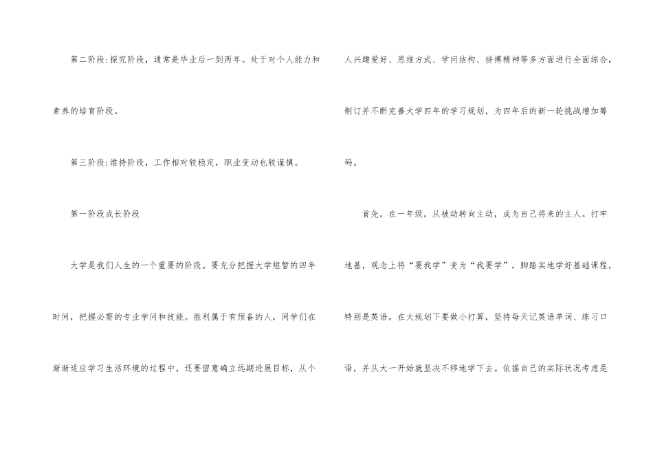 中专职业生涯规划书_第3页