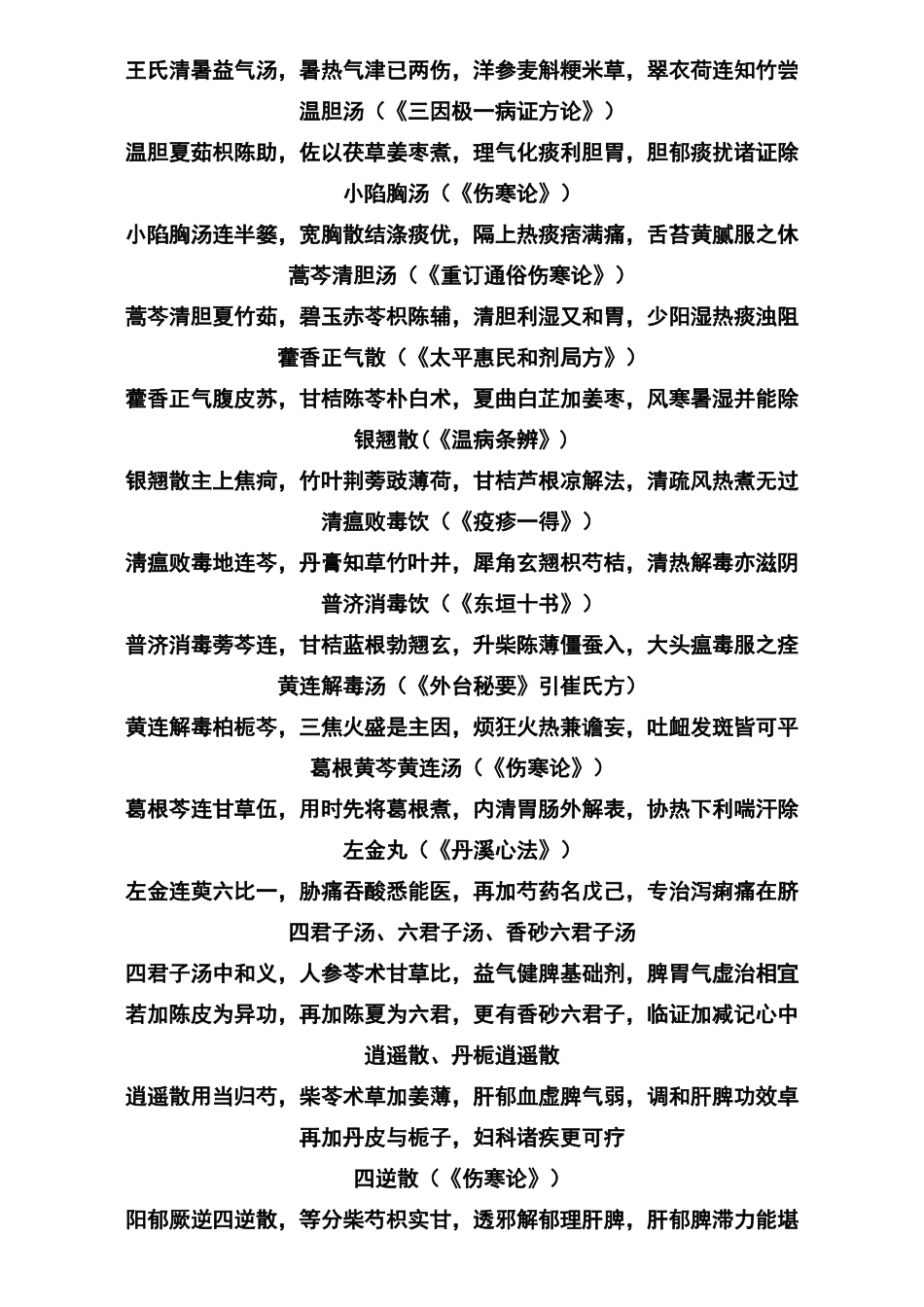 中医院肝病科常用方剂100首_第2页