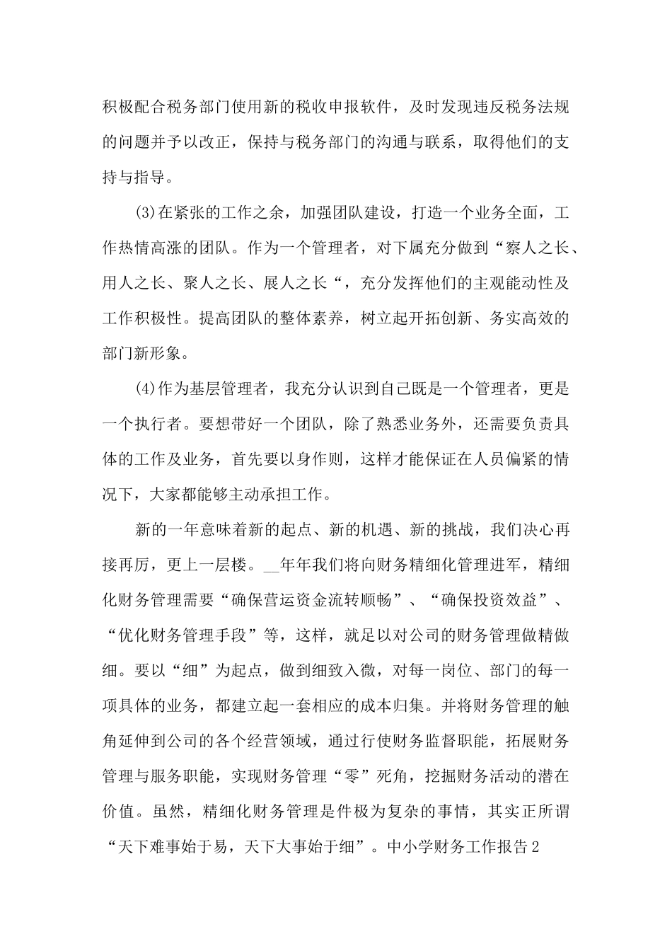 中小学财务工作总结报告_第3页