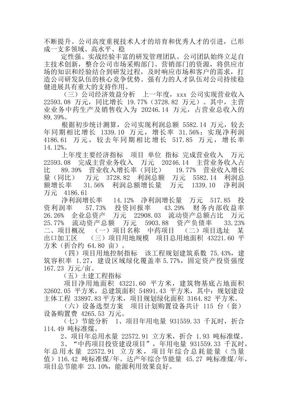中药项目可行性方案_第2页