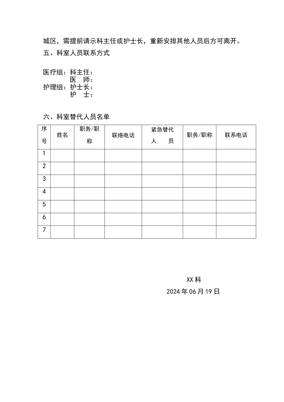 临床科室紧急替代制度_第3页