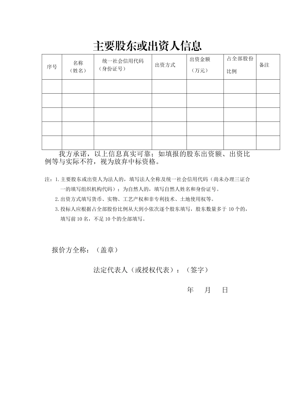 主要股东或出资人信息_第1页
