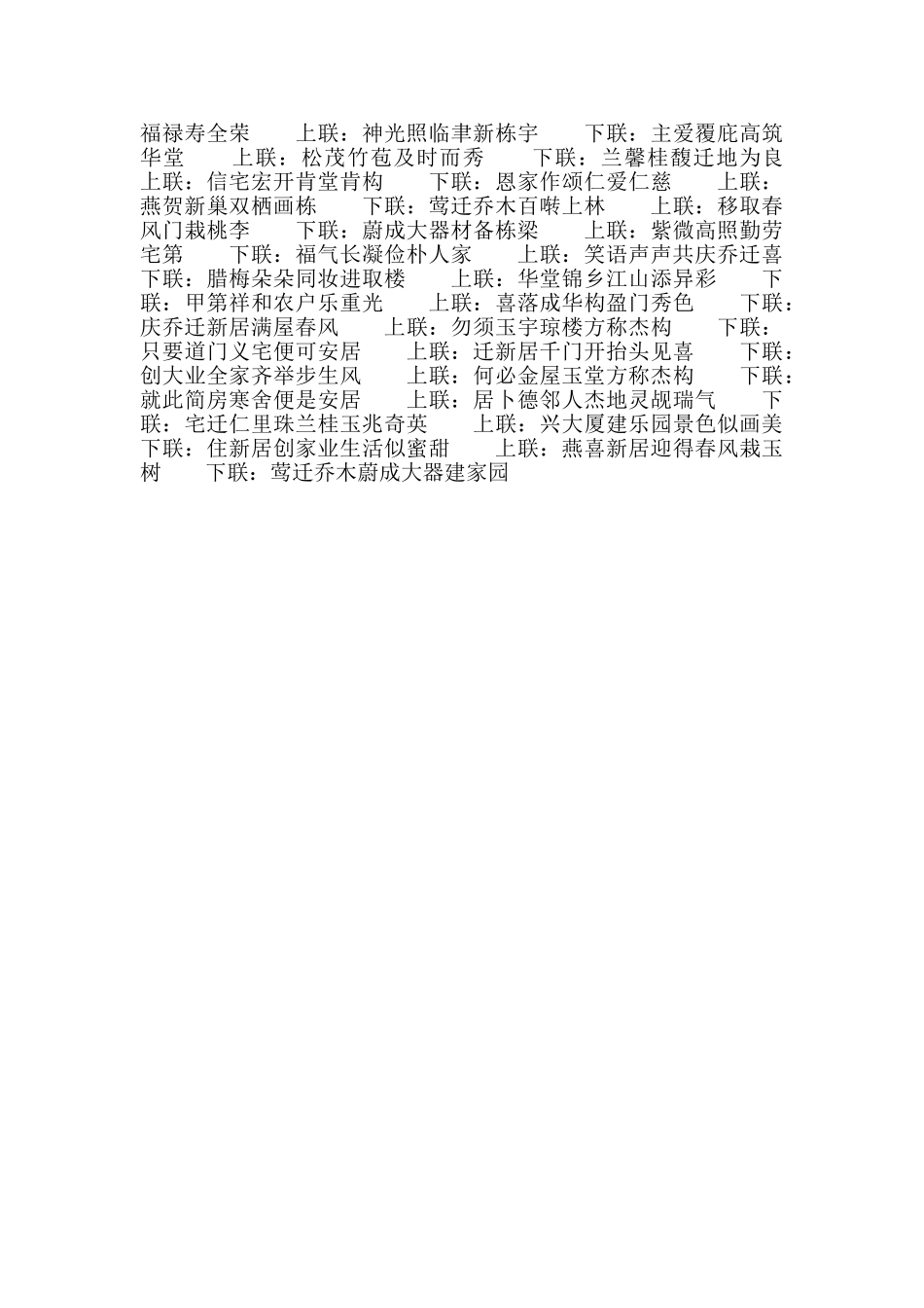 乔迁之喜8字贺词3篇_第3页