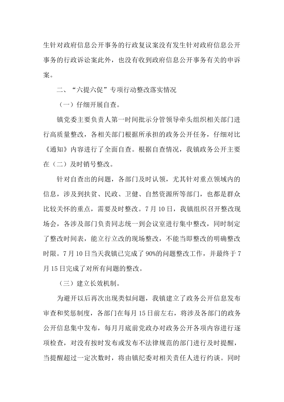 乡镇2024年政务信息公开工作总结_第2页