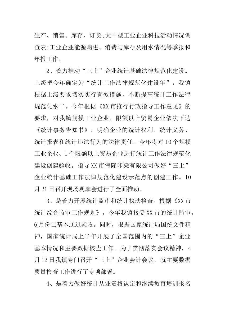 乡镇统计站2024年工作总结_第2页